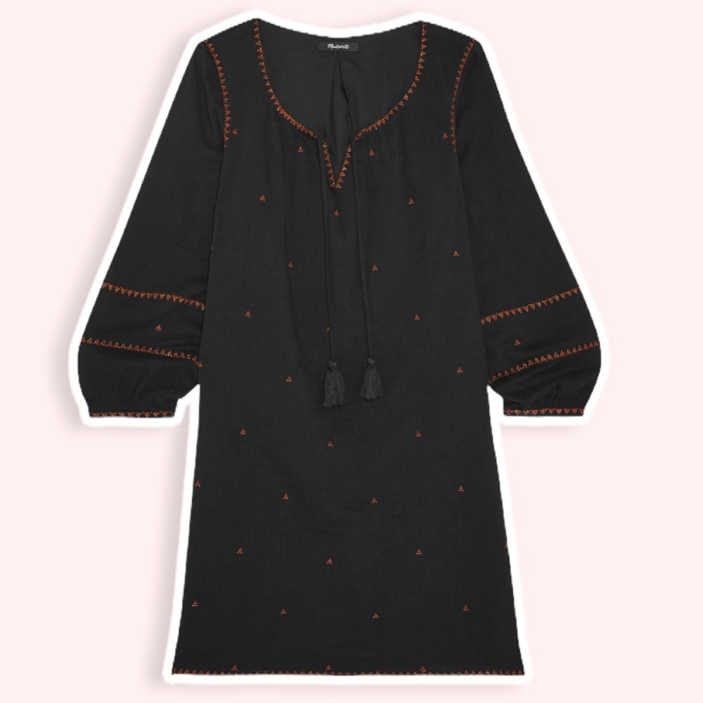 SALE❗️Madewell Kristen metallic embroidered